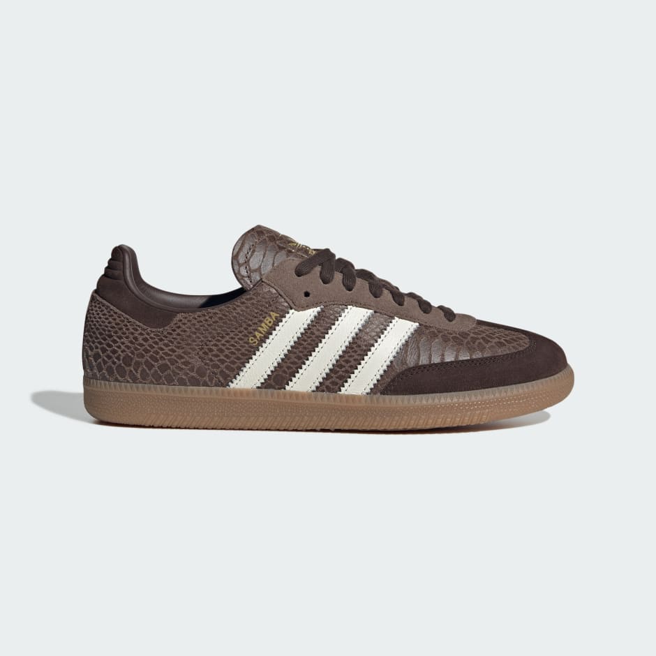 Adidas SAMBA OG SHOES - Earth Strata / Off White / Gum