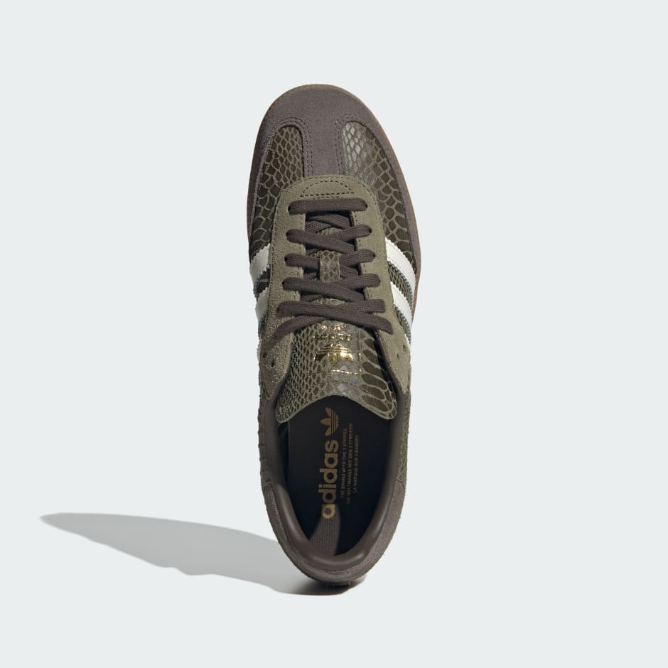 Adidas SAMBA OG SHOES - Focus Olive / Off White / Gum
