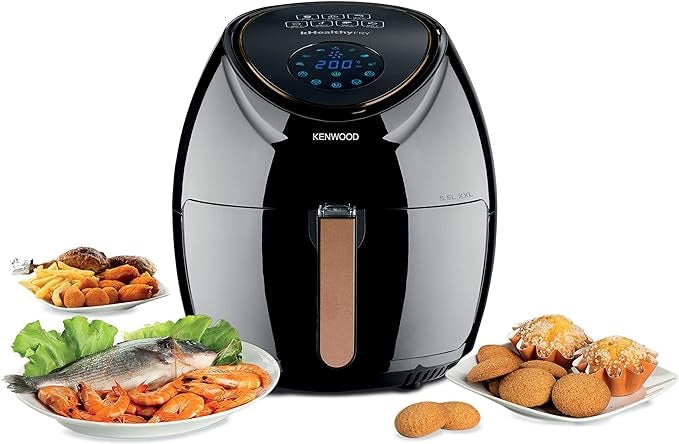 Kenwood HFP50.000BK 5.5 Liter Air Fryer - Jango Mall