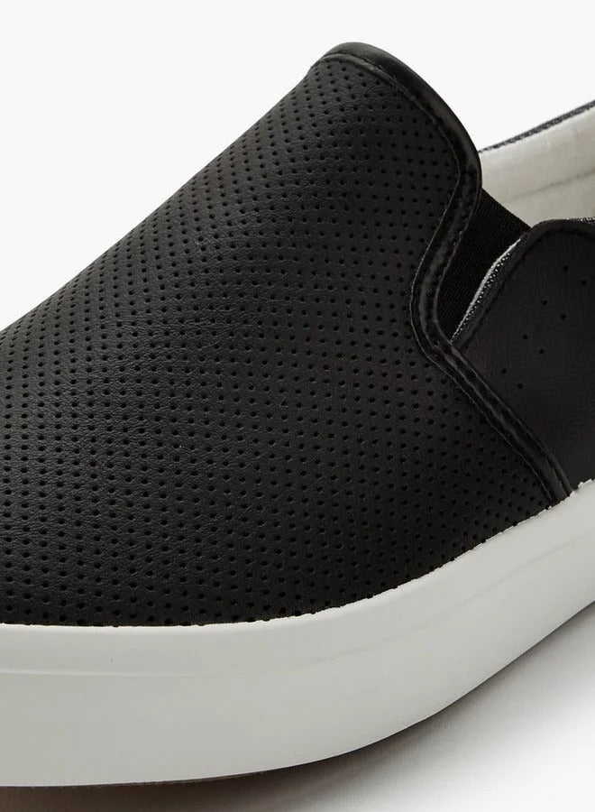 Mens Perforated Loafers by Lee Cooper