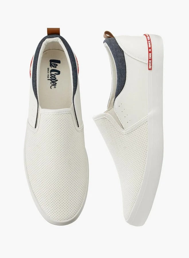 Mens Perforated Loafers by Lee Cooper