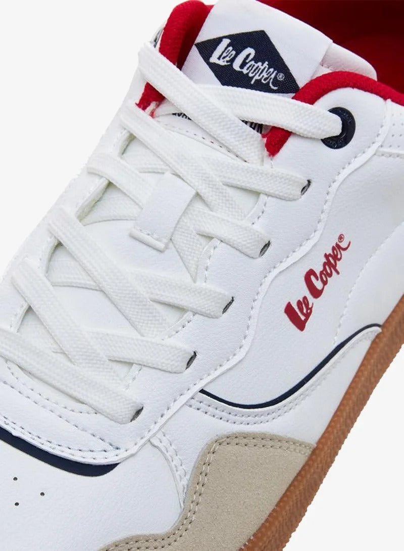 Lee Cooper Perforated Ortholite Sneaker White