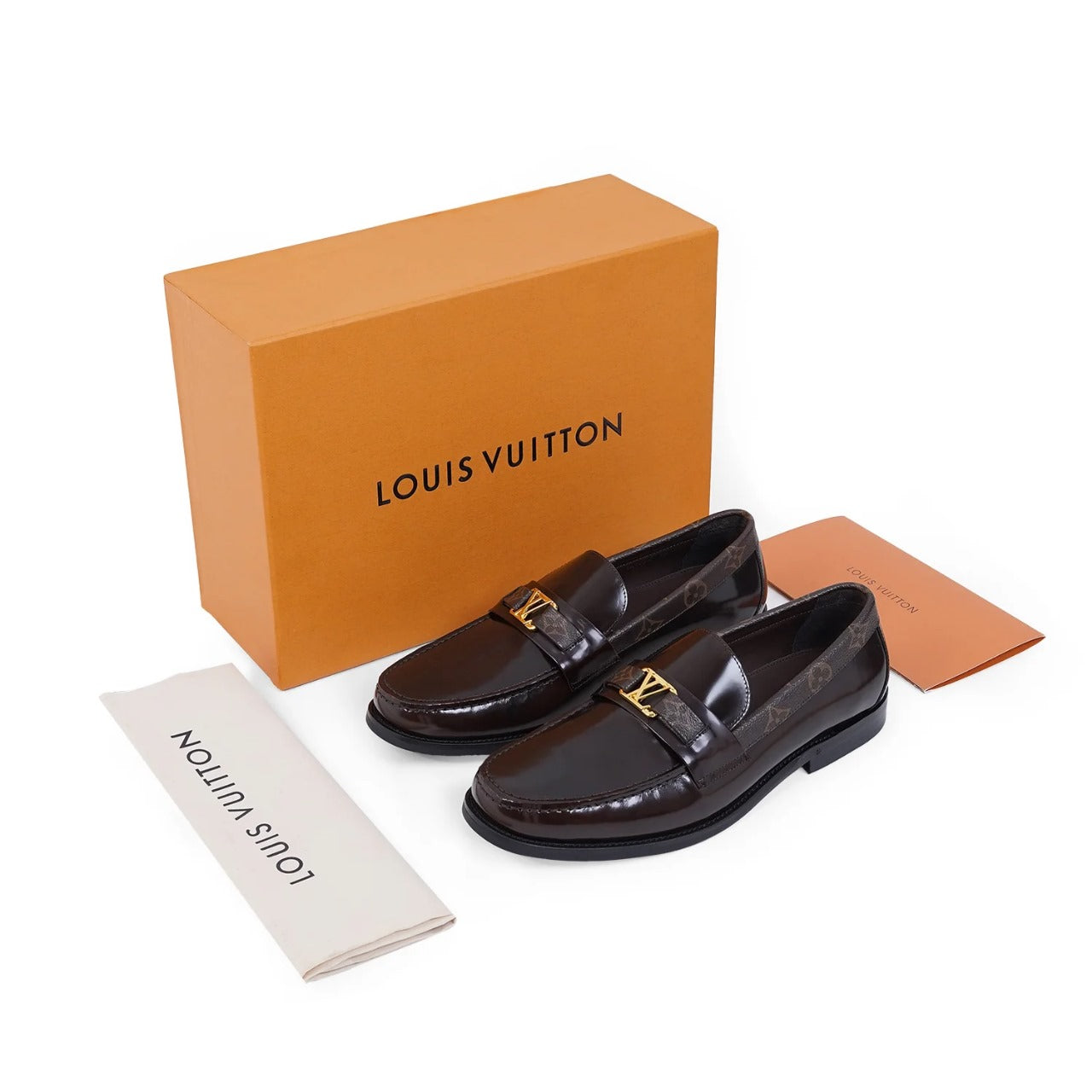 LV Major Loafer Brown - Jango Mall
