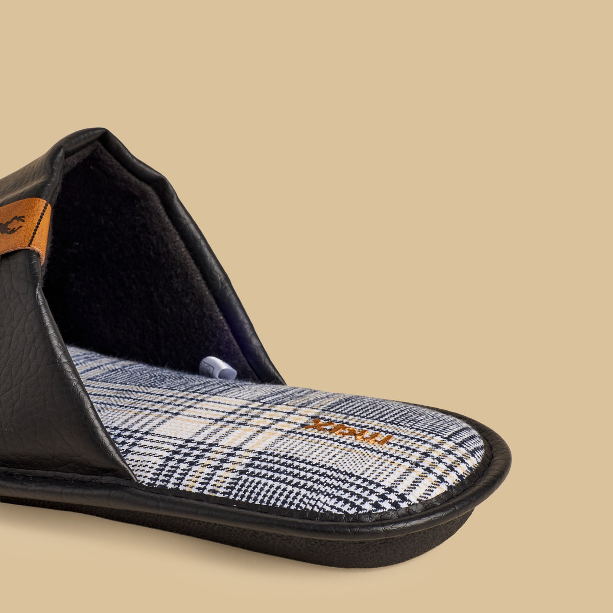 Max Applique Detail Bedroom Mules Black for Men - image 5