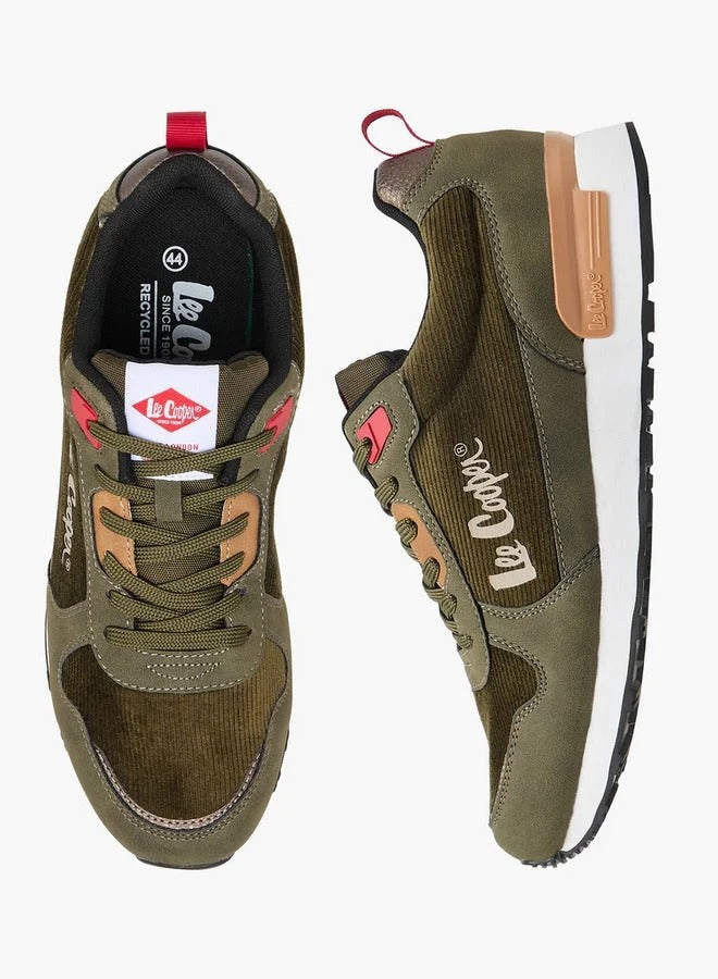 Lee Cooper Men’s Lace-Up Sneakers