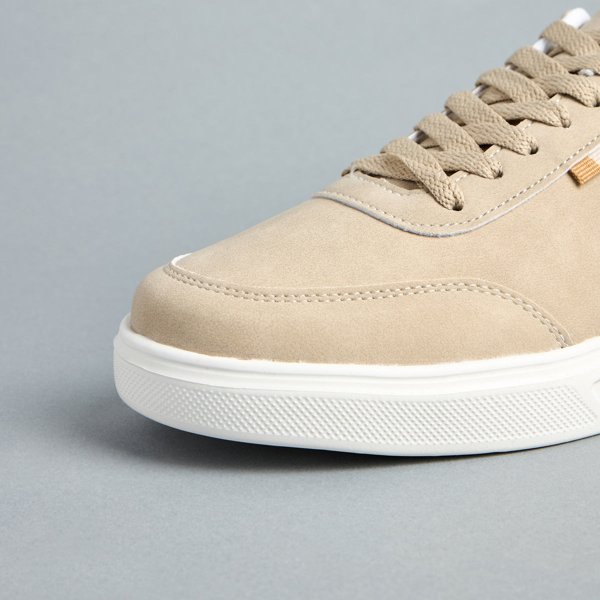 Max Textured Plimsole Slip-on Shoes Cream for Men - image 4
