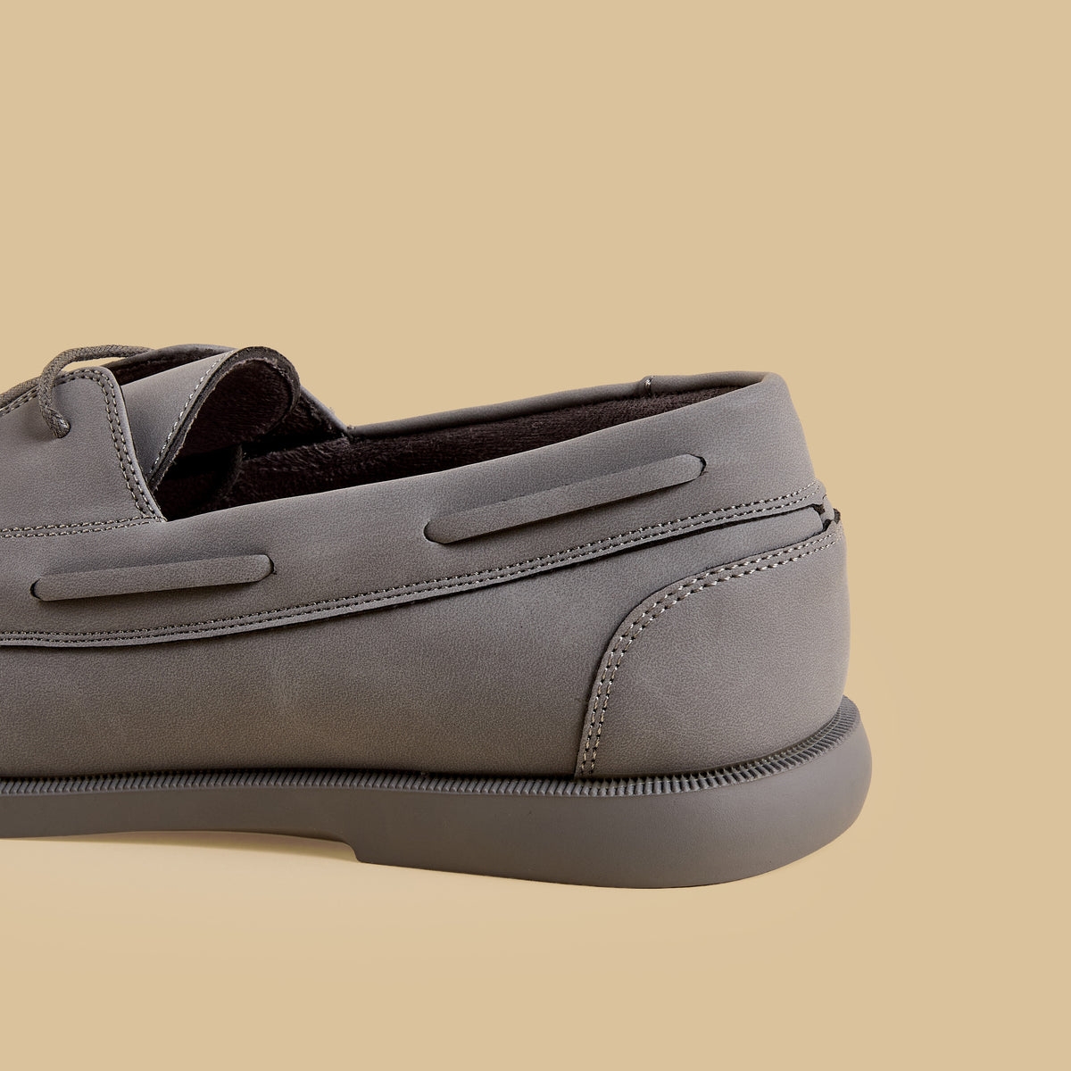 Max Stitch Detail Lace-Up Shoes Grey for Men - image 5