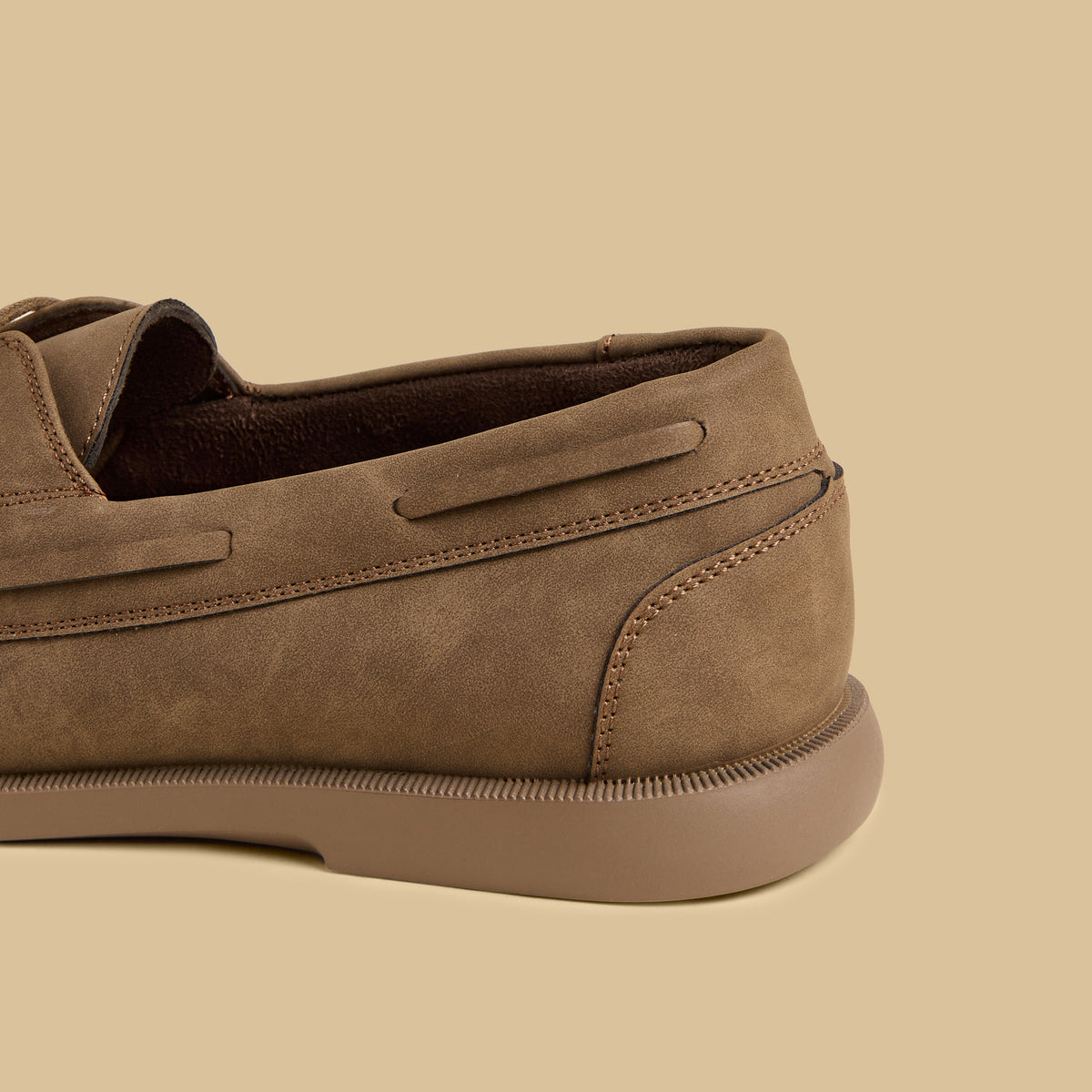Max Stitch Detail Lace-Up Shoes Brown for Men - image 5