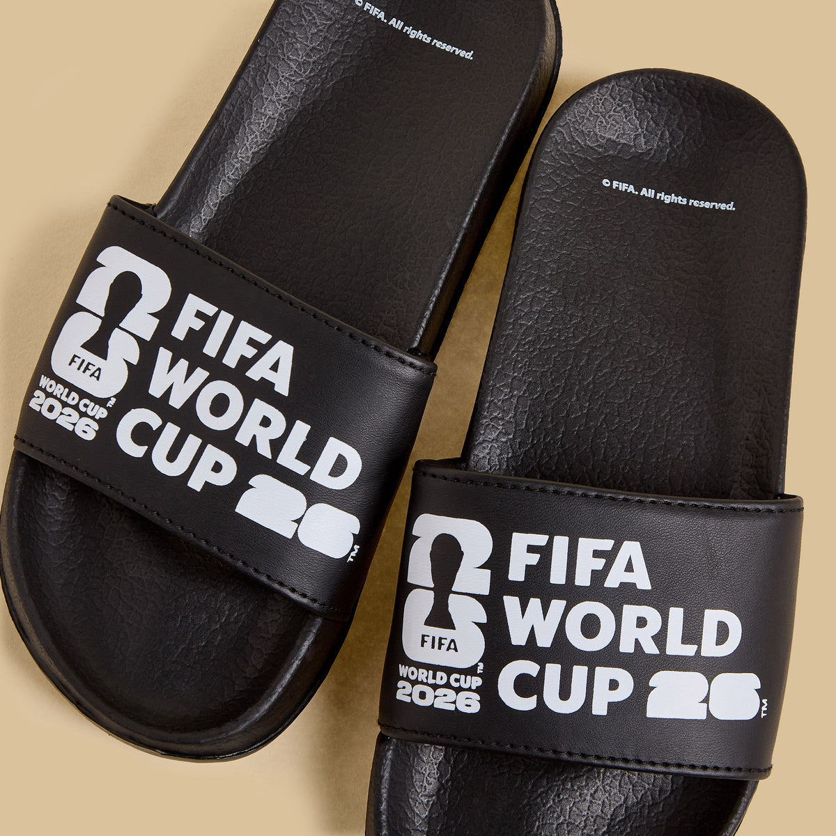 Max FIFA World Cup Print Slides Black for Men - image 3