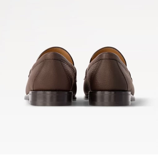 LV MAjor Loafer Grain Brown - Jango Mall