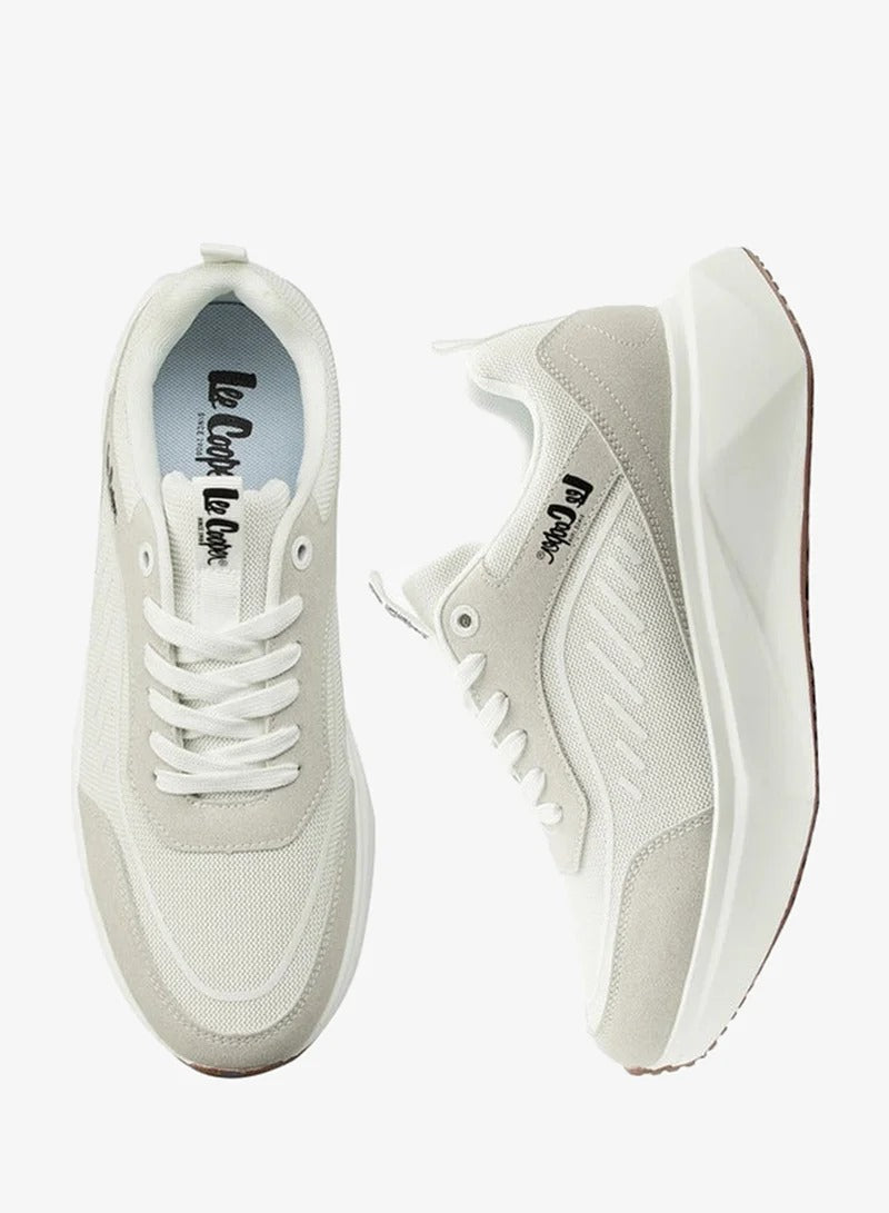 Lee Cooper Men's Panelled Lace-Up Sneakers