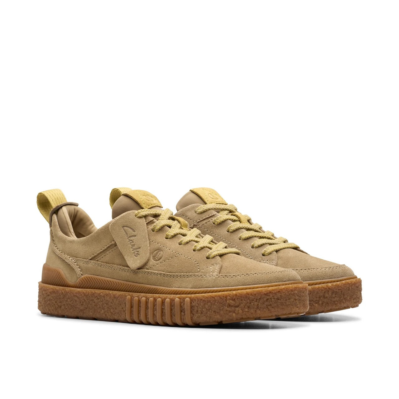 Clarks Mens Somerset Lace / Oakwood suede