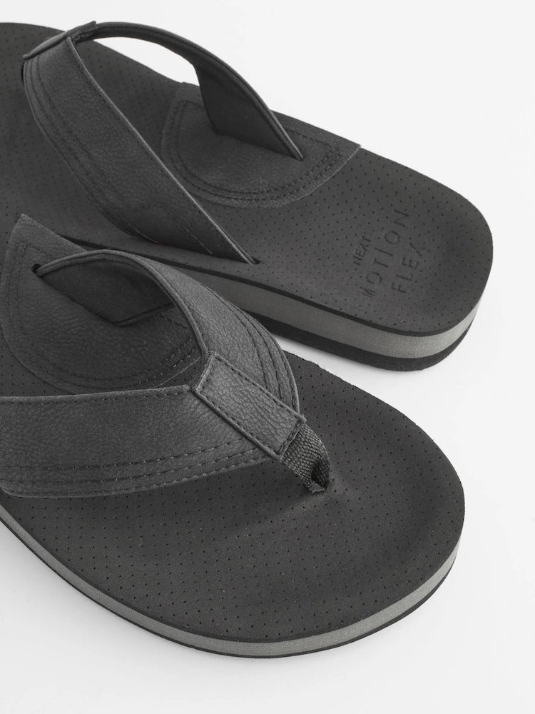 Next Black Motionflex Flip Flops