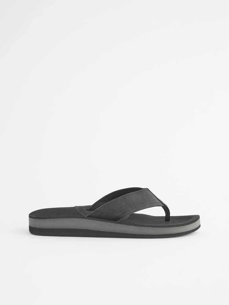 Next Black Motionflex Flip Flops