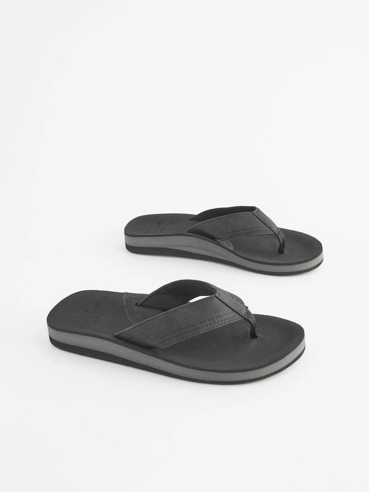 Next Black Motionflex Flip Flops