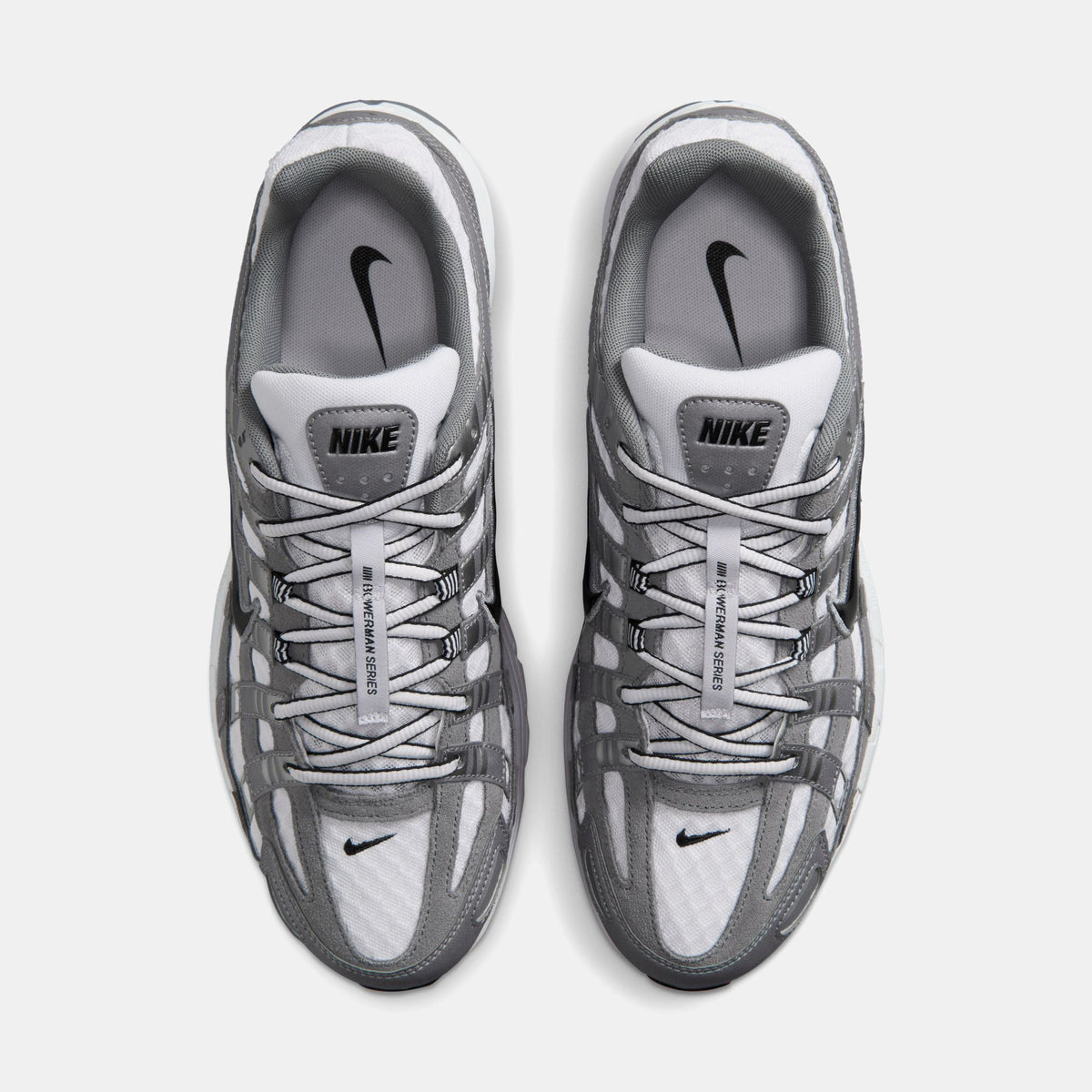 Nike P-6000 - White/Black/Metallic Cool Grey/Cool Grey