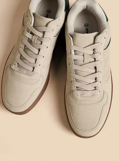 Max Panelled Lace-Up Sports Shoes