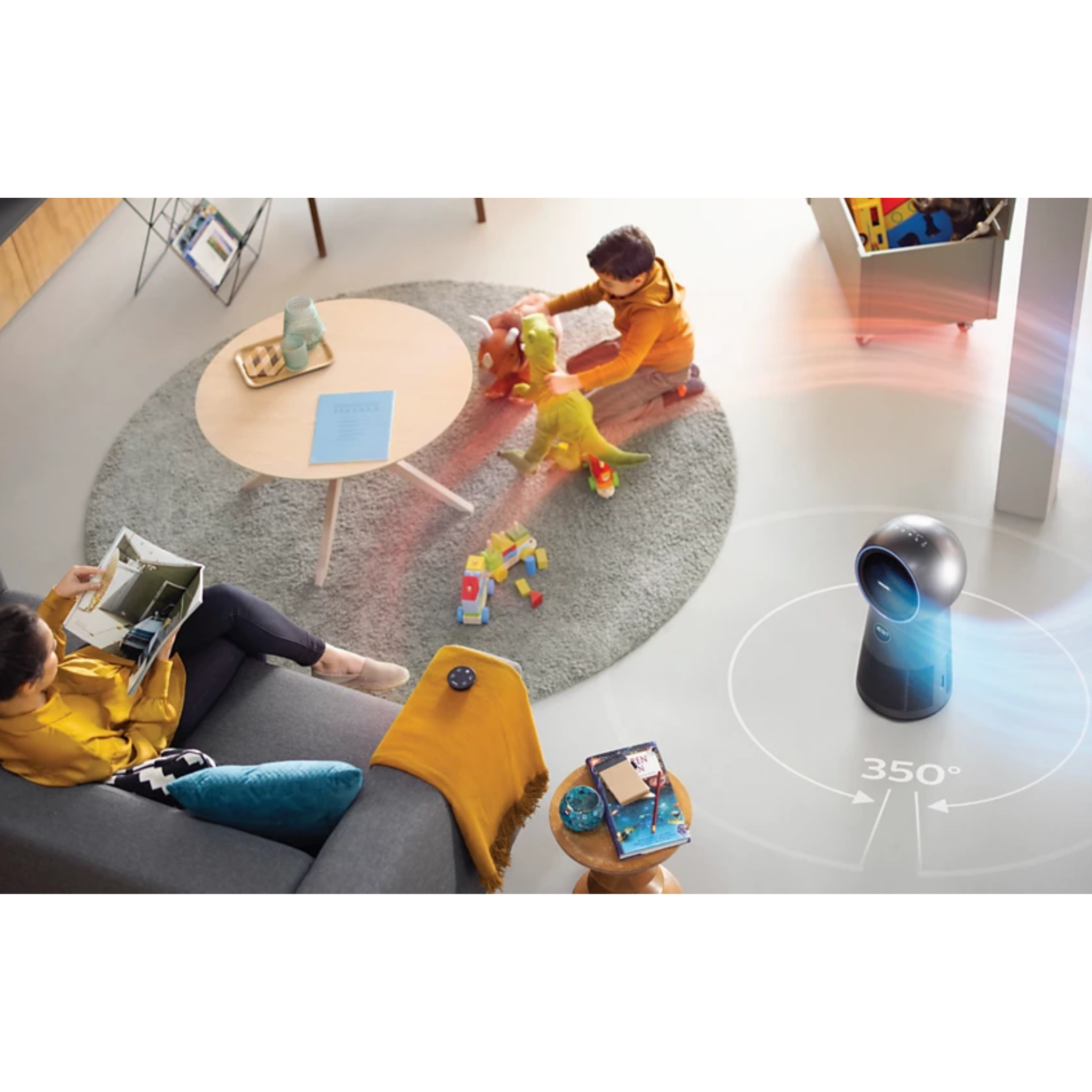 Philips 2000 Series 3-in-1 Purifier, Fan and Heater AMF220 - Jango Mall