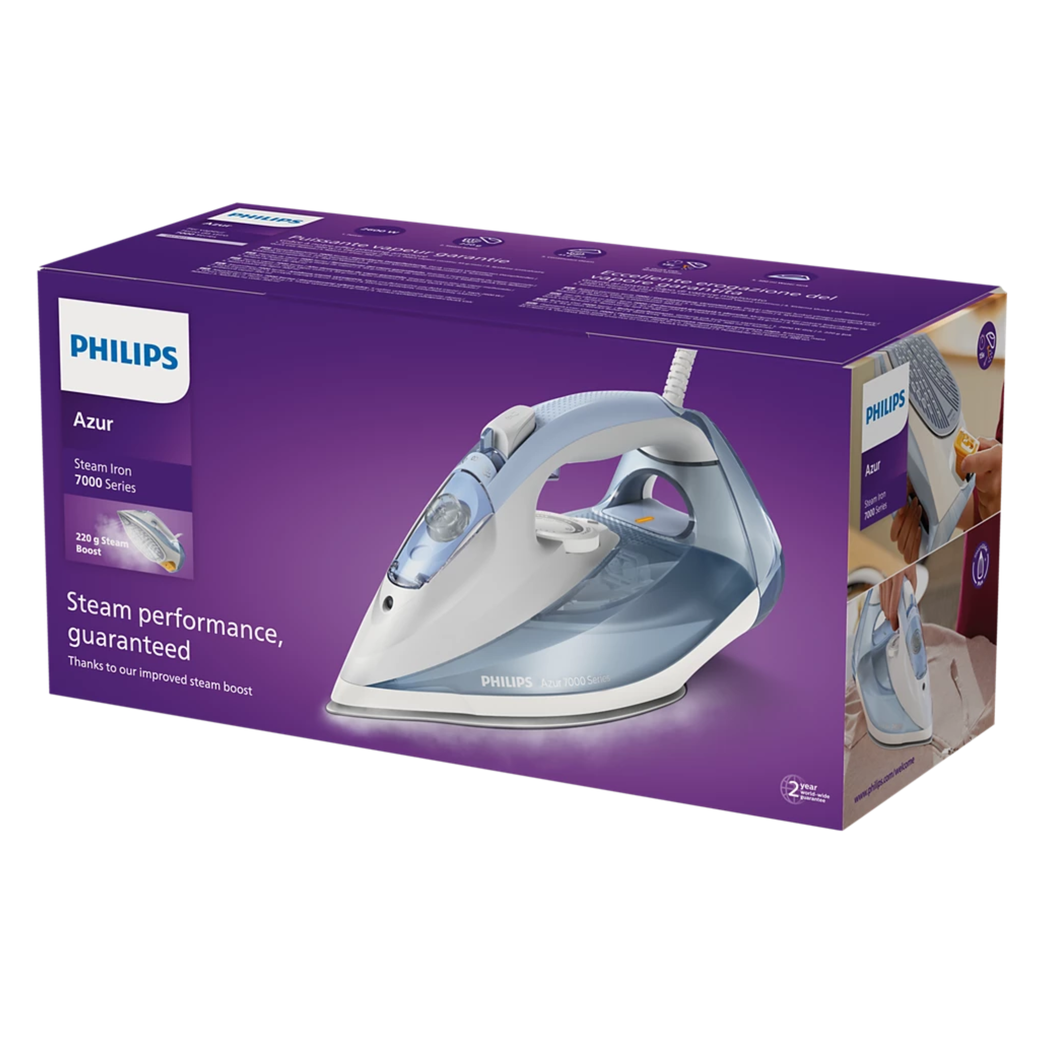 Philips 7000 Series HV Steam Iron DST7011/26 - Jango Mall