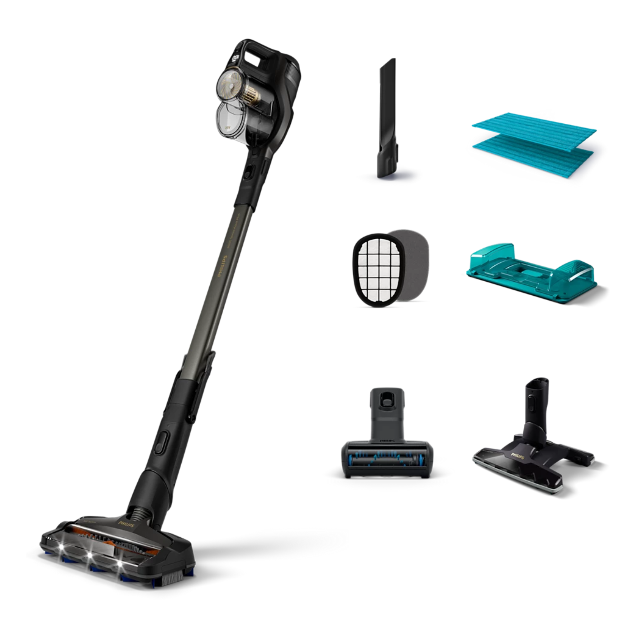 Philips 8000 Series Aqua Plus Cordless Vacuum XC8347/61 - Jango Mall