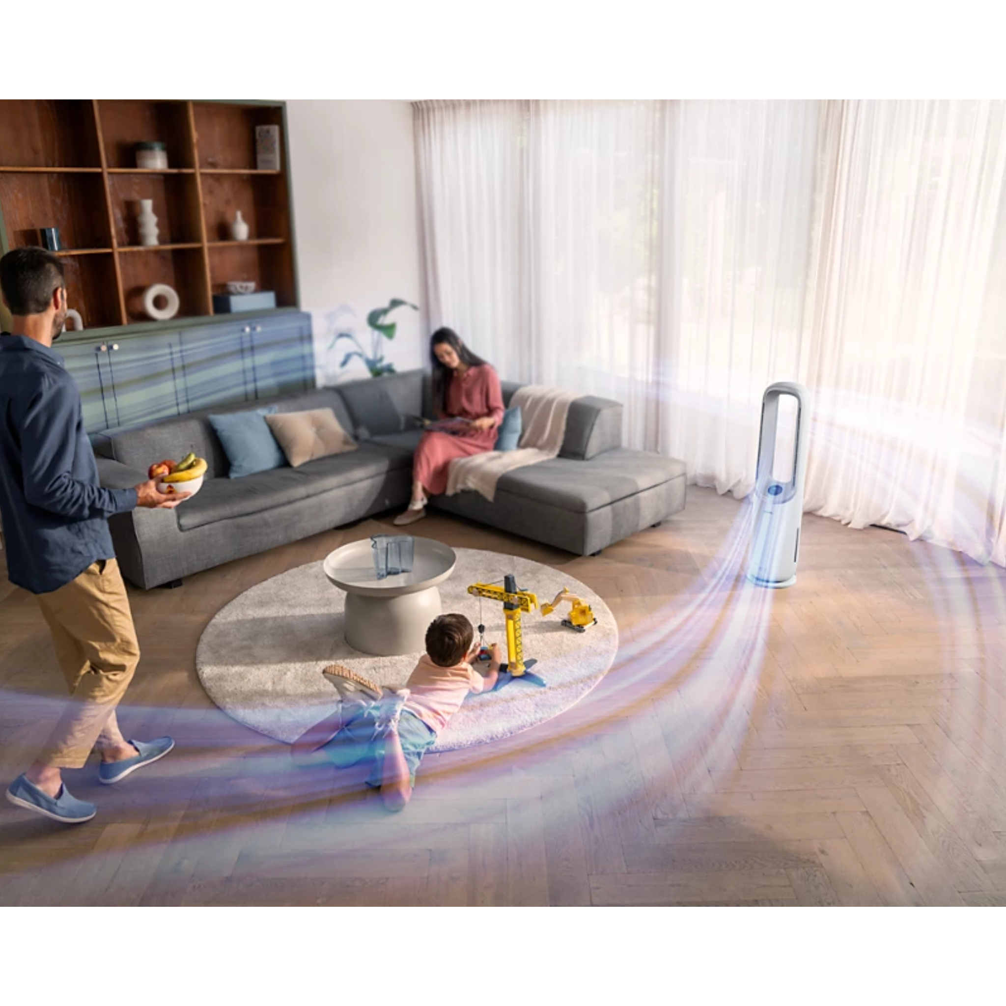 Philips Air Performer 7000 series 2-in-1 Air Purifier and Fan AMF765/30 - Jango Mall