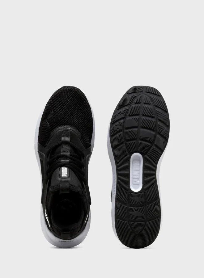 Puma Softride Enzo 5 Premium Sneakers Unisex - Black White