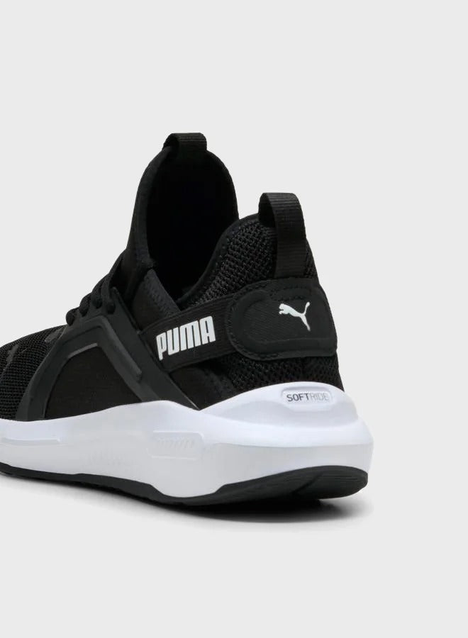 Puma Softride Enzo 5 Premium Sneakers Unisex - Black White
