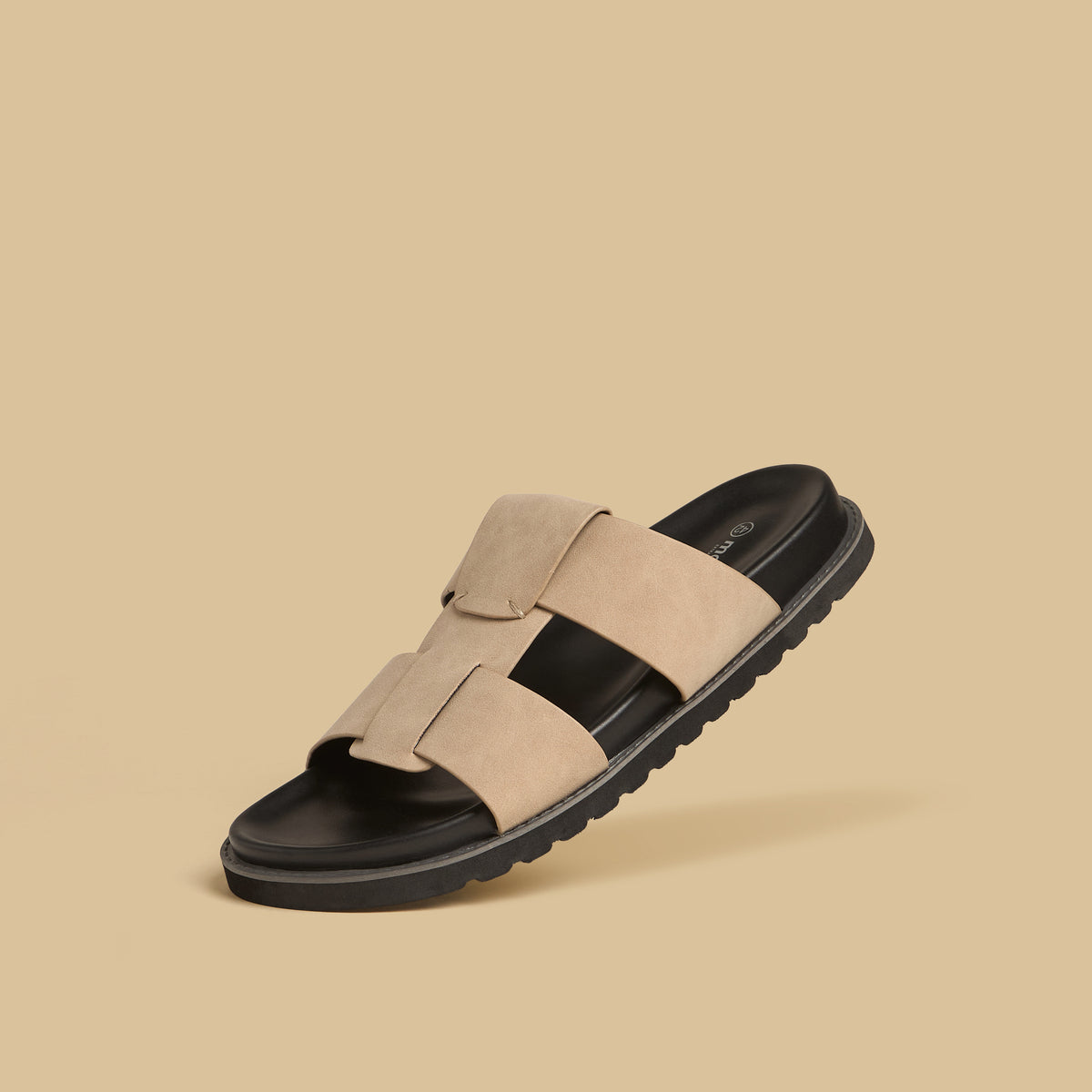 Max Textured Sandals Beige for Men - image 2