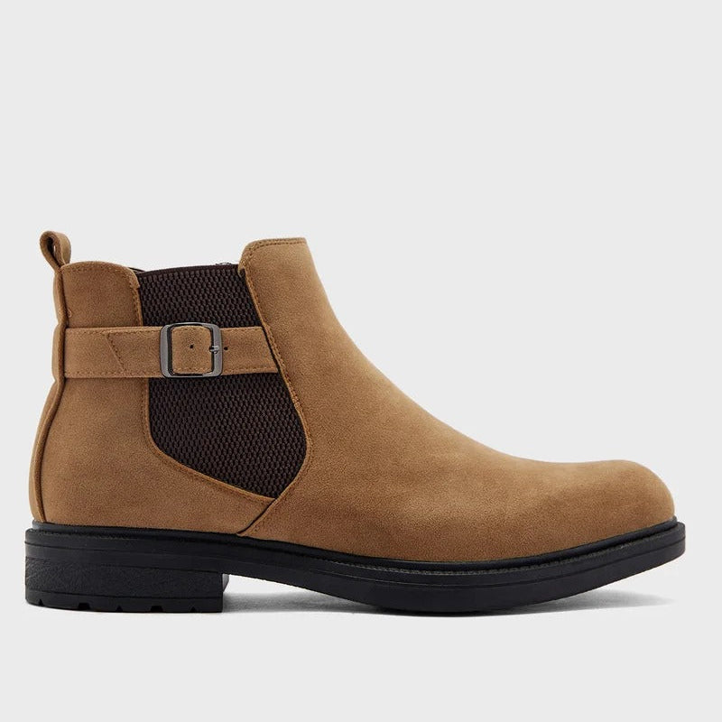 Robert Wood Suede Casual Chelsea Boots