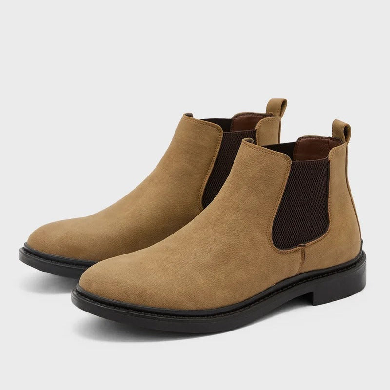 Robert Wood Suede Chelsea Boots