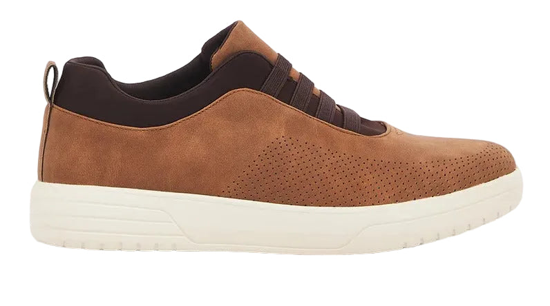 Robert Wood Casual Slip-Ons Brown