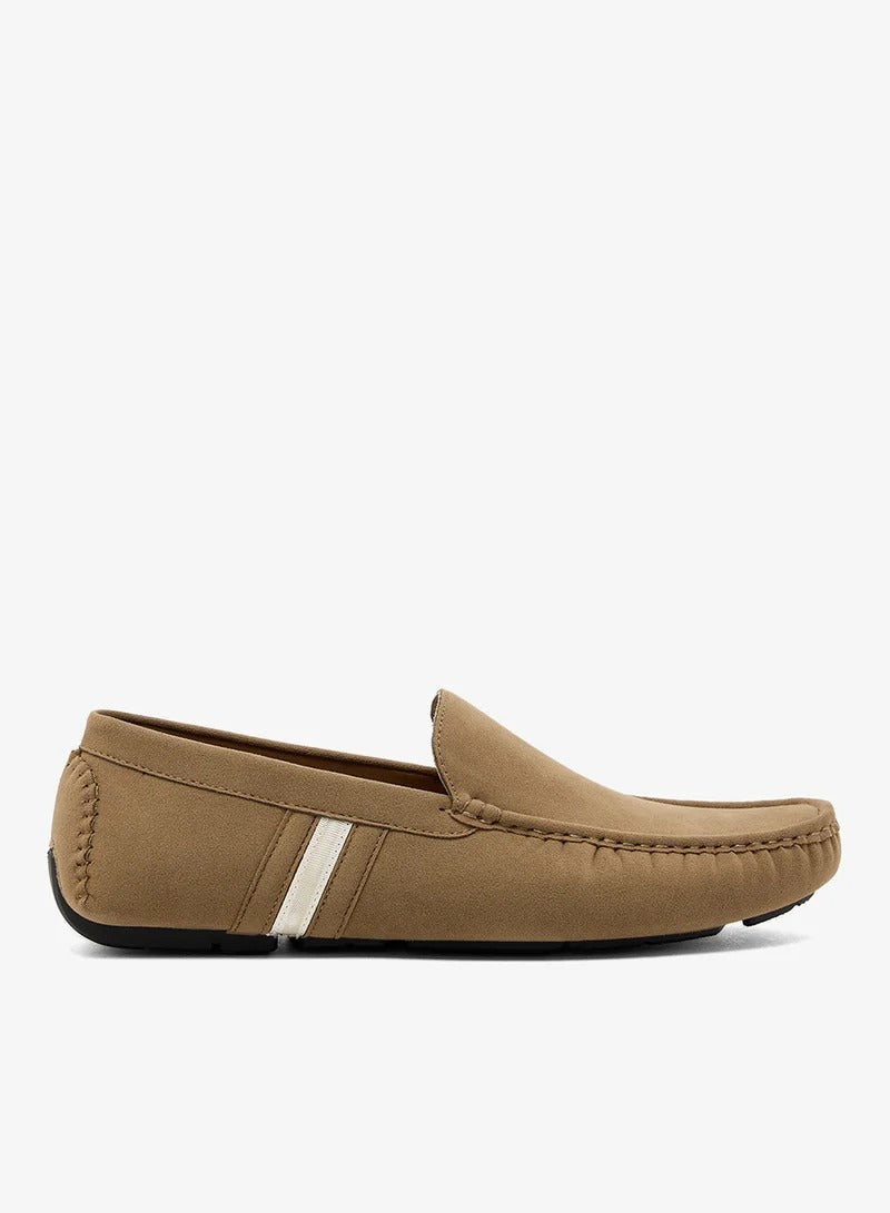 Robert Wood Casual Moccasin Almond Brown