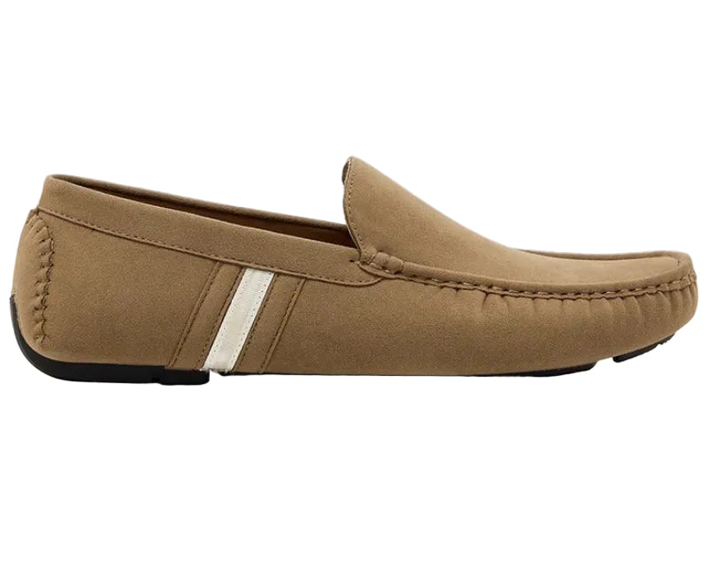 Robert Wood Casual Moccasin Almond Brown