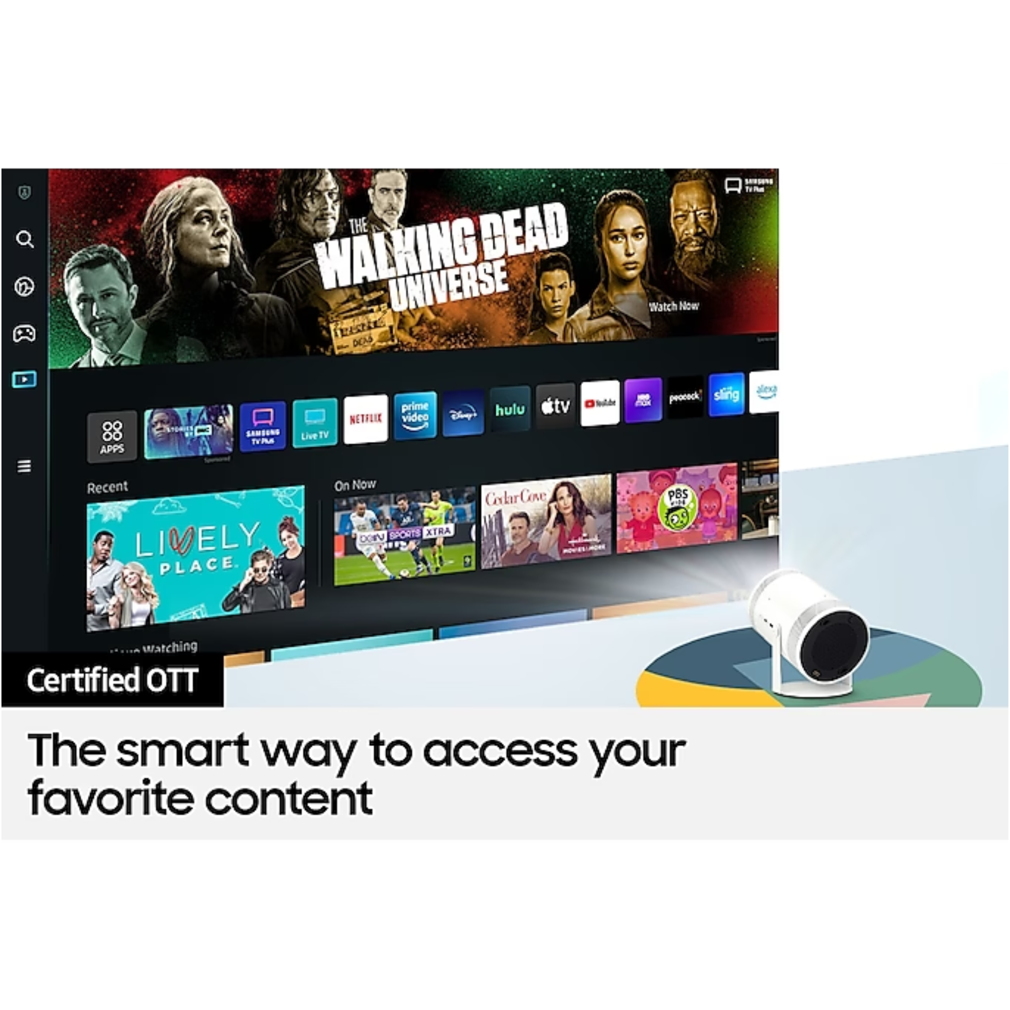 Samsung The Freestyle Projector LSP3 - Jango Mall