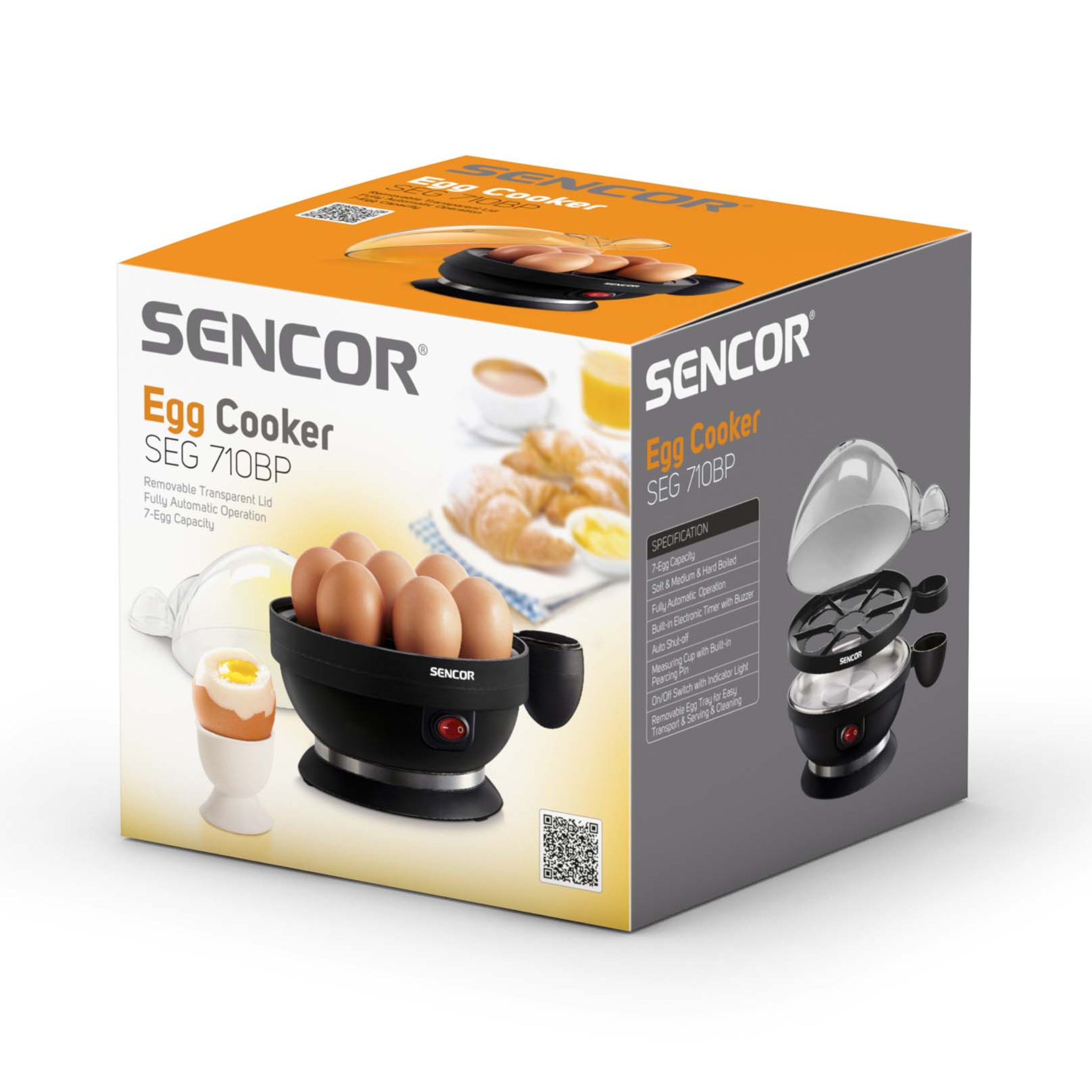 Senco Egg Cooker SEG710BP - Jango Mall