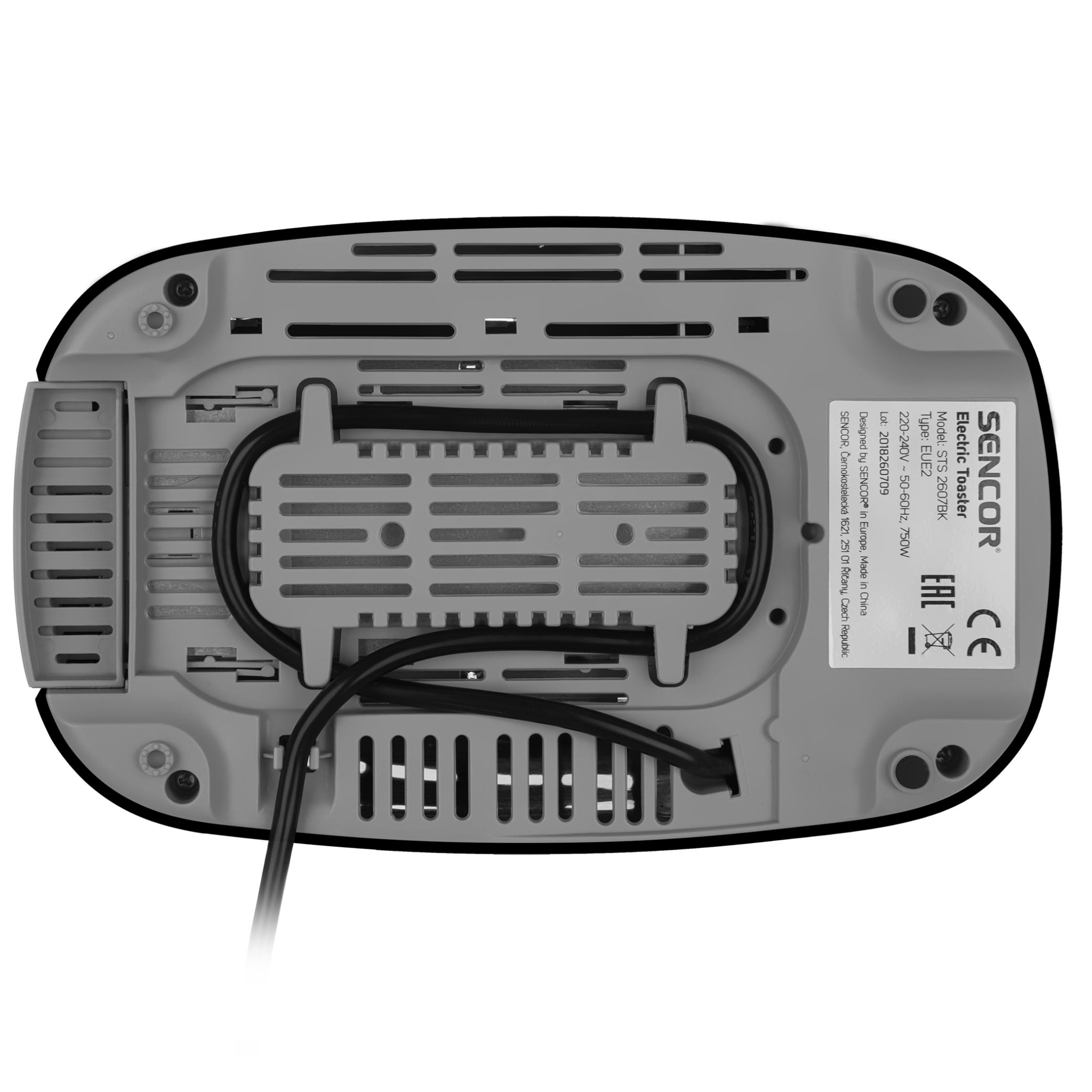 Sencor Electric Toaster STS2607BK - Jango Mall