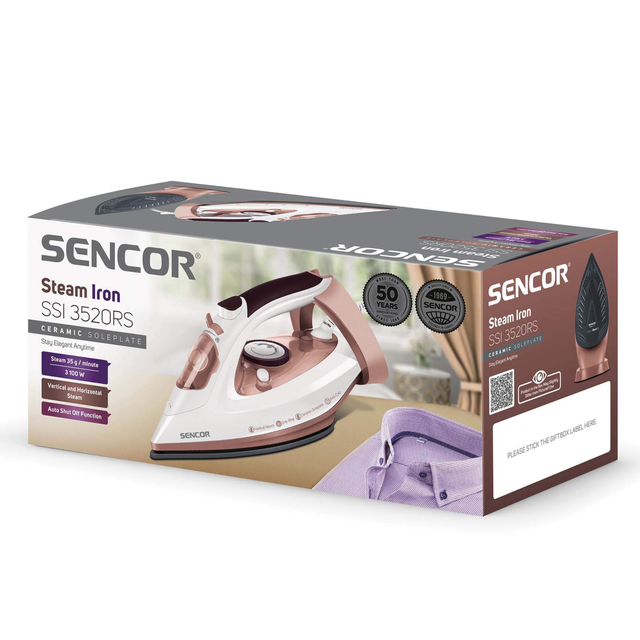 Sencor Steam Iron SSI3520RS - Jango Mall