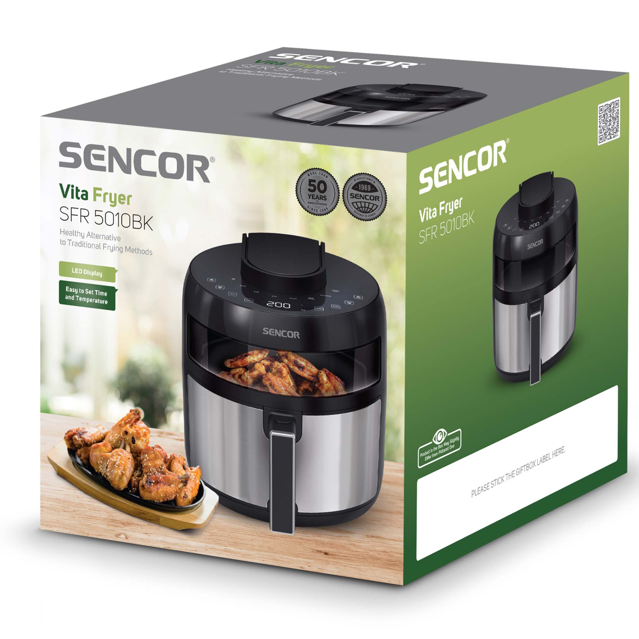 Sencor Vita Fryer SFR5010BK - Jango Mall
