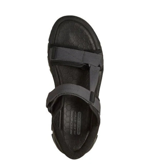 Skechers Black Slip-Ins: Glide Step Sandals