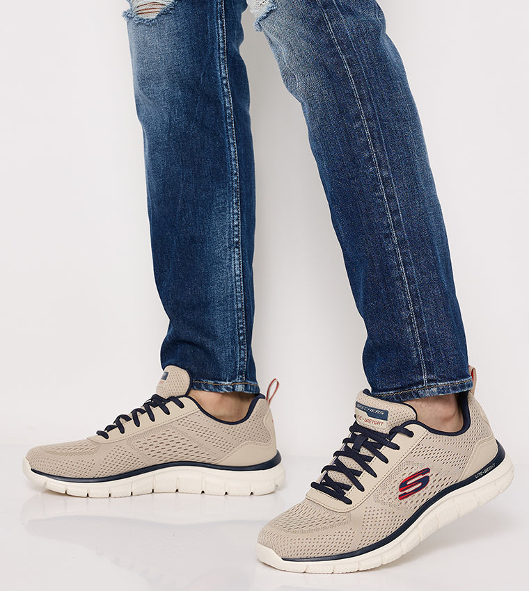 Skechers Running Shoes For Men Beige