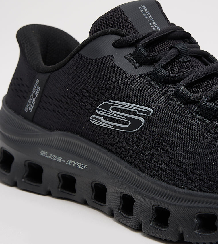 Skechers ELRON Slip-On Shoes Black