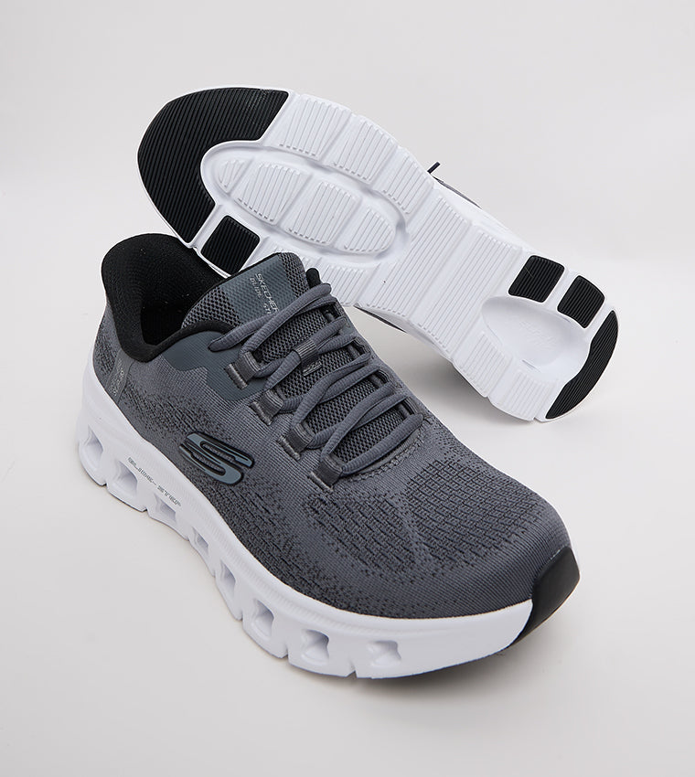 Skechers ELRON Slip-On Shoes Grey