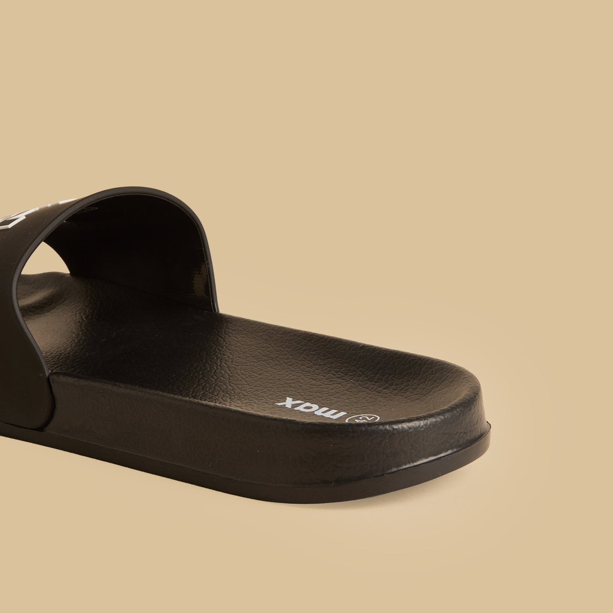 Max Embossed Slides Black for Men - image 5