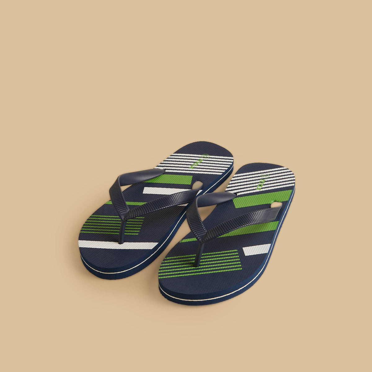 Max Striped Flip Flops Blue for Men - image 1