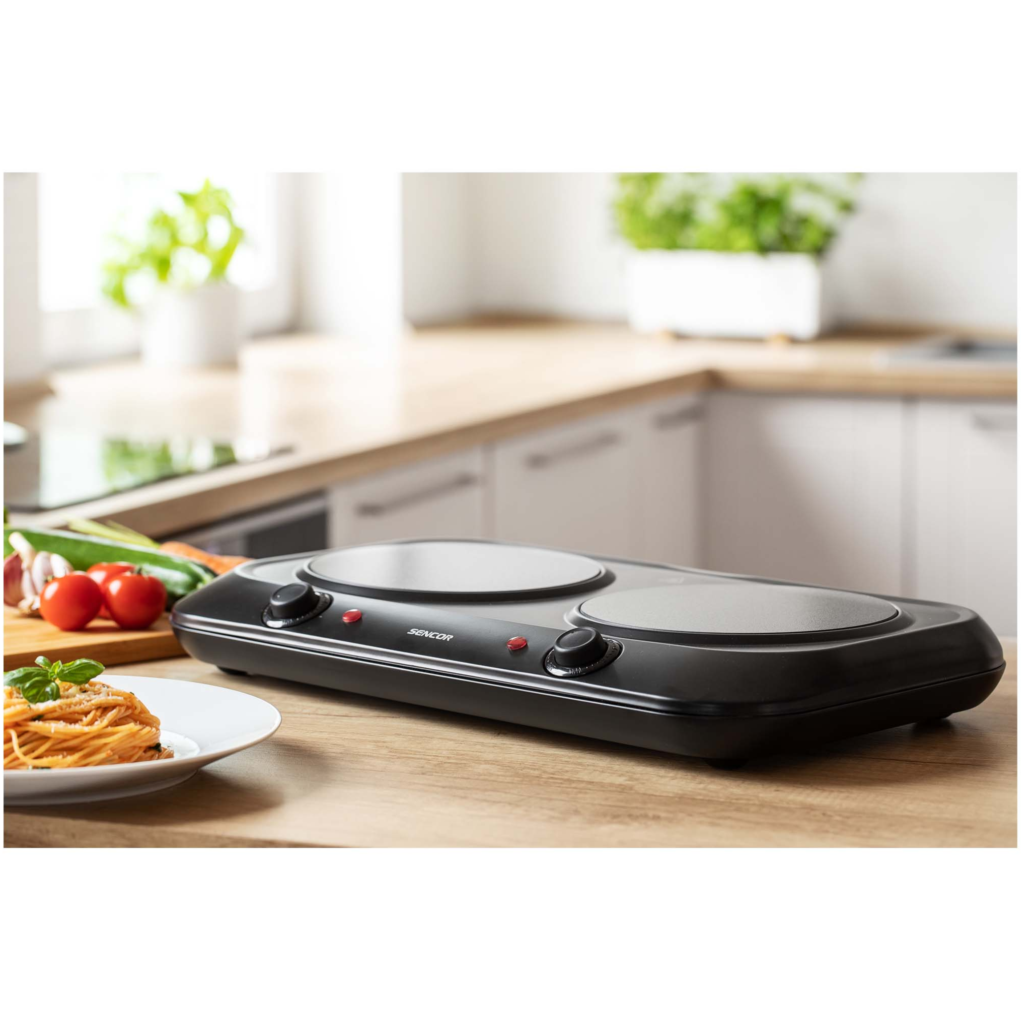 Sencor Double Infrared Cooking Plate SCP2263BK - Jango Mall