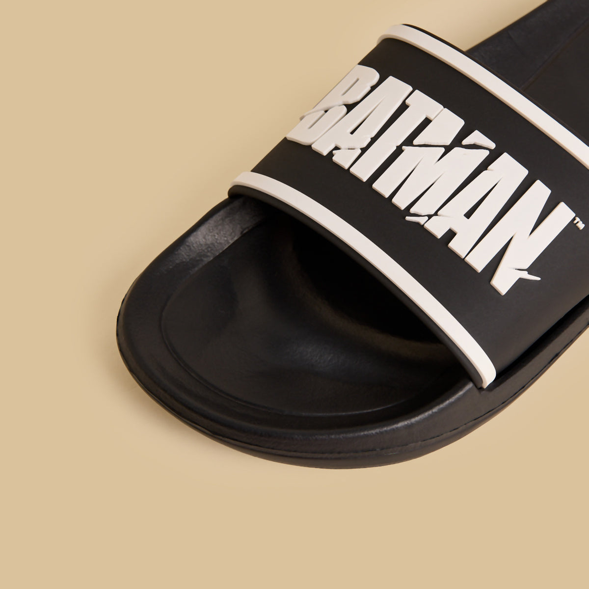 Max Batman Print Slides Black for Men - image 4