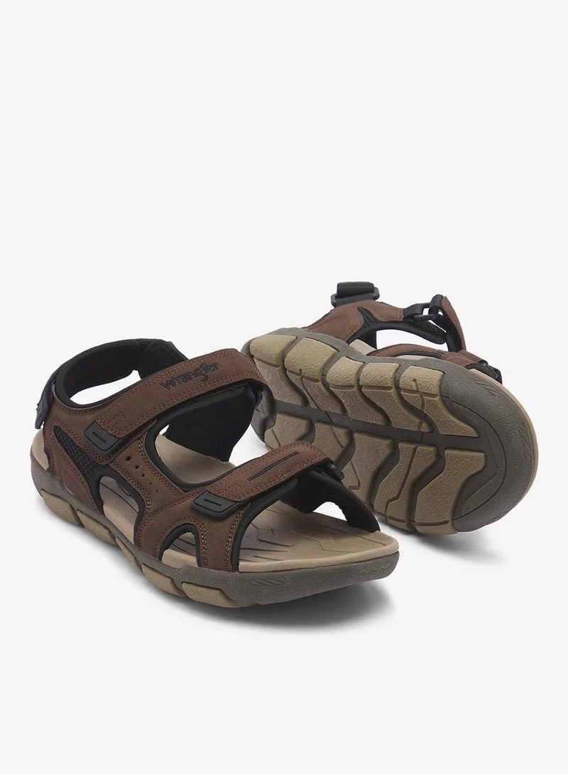 Wrangler Buster Sandals Men Brown
