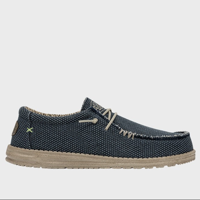 Hey Dude Wally Braided Slip-Ons Blue