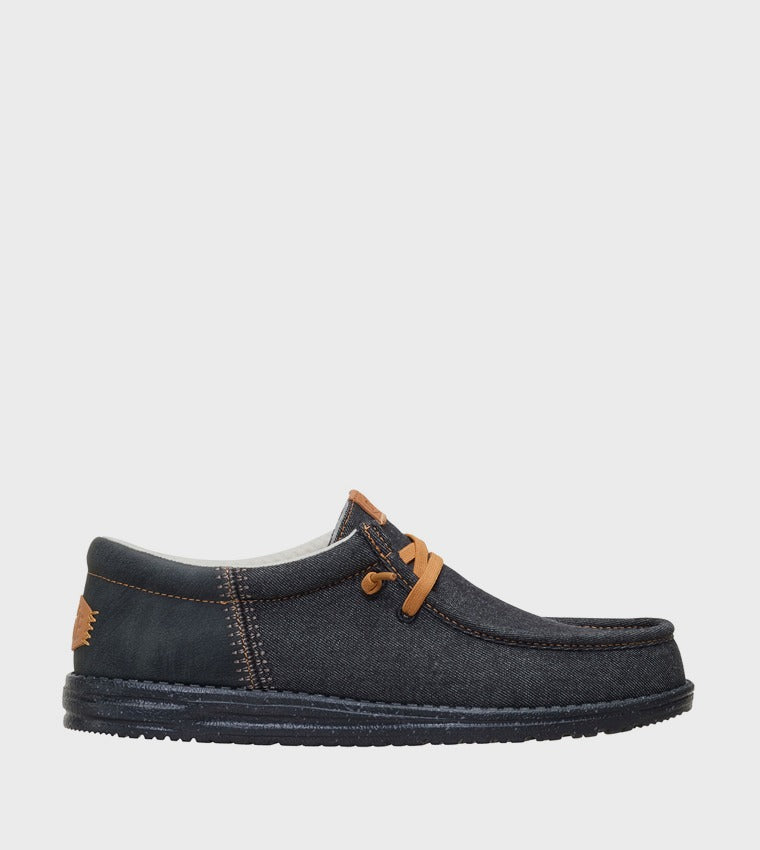 Hey Dude Wally Funk Denim Shoes