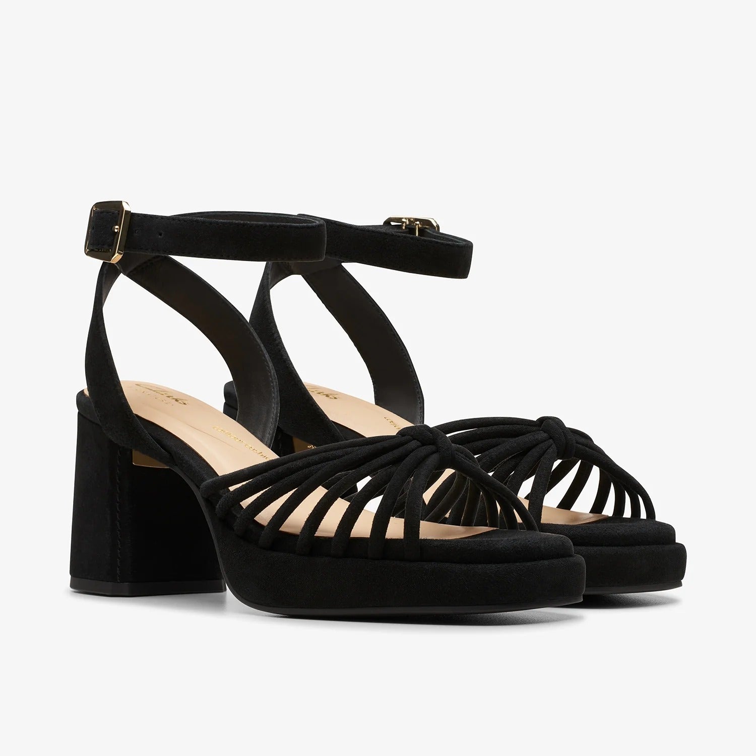 Women Ritzy75 Fay Heel Sandals Black